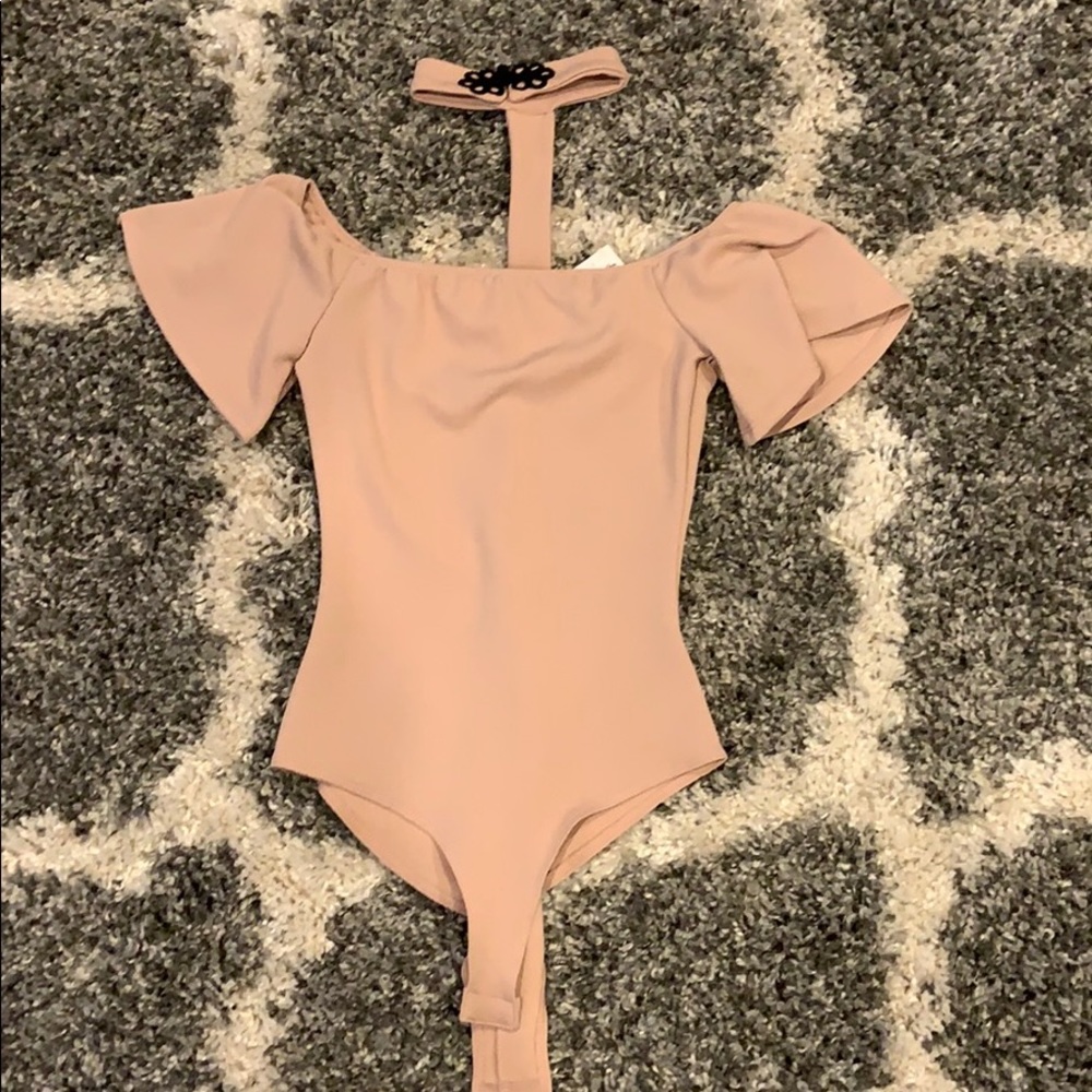 *Brand New* Body Suit with Attached Choker